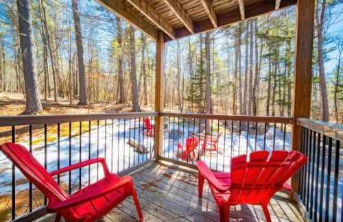 ADK Cabin with Hot Tub, Near Whiteface, Lake Placid, Fire Pit, Game Rm - Foto 49
