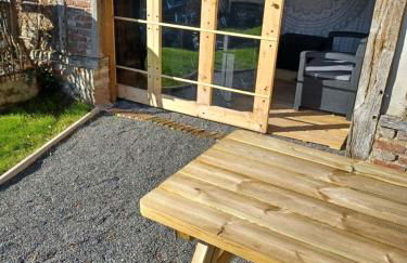 Le Refuge de Normandie avec Spa et Cheminée - Foto 22