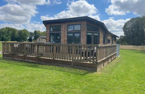 Glasshouse hot tub lodge - Foto 13