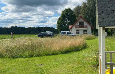 Caloroczny domek letniskowy ze stawem - Foto 21