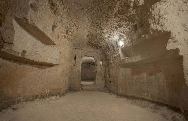 Ingresso do hipogeu de Matera com audioguia - Foto 4