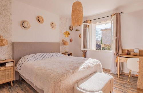 Entre Ciel et Pierres -Holiday rental Gordes with pool and air conditioning - Photo 14