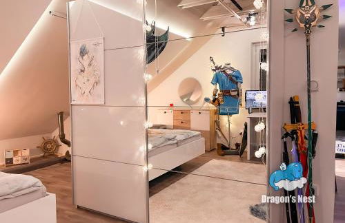 Dragon’s Nest: Cozy & modern attic loft Nuremberg - Foto 50