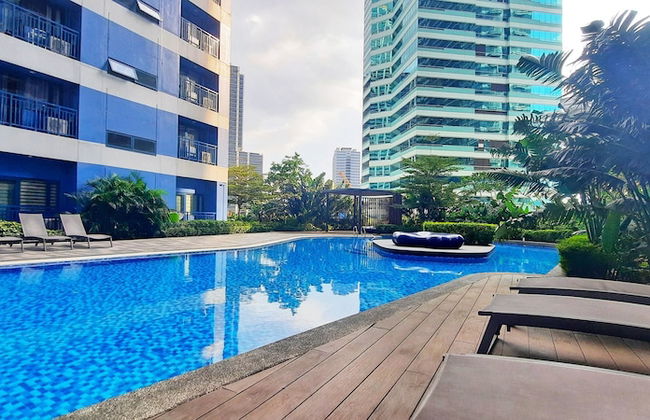 Air Residences-Modern studio w/ City skyline view - Foto 32