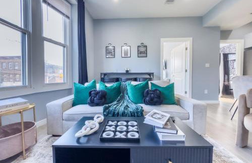 Stylish Secret, 1 FREE Parking, Sleeps 8, Walk to train and Red Bull Arena, 20 Percent OFF - Foto 12