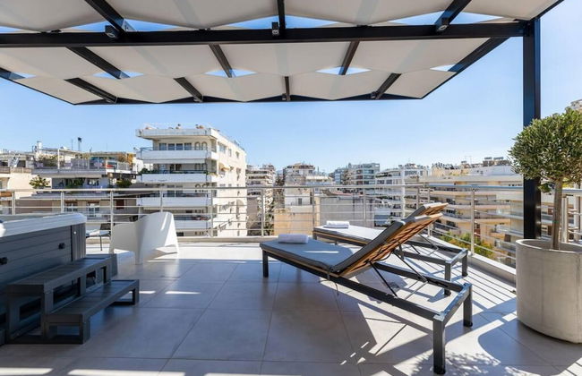 Jacuzzi Lux Penthouse P Faliro - Foto 26