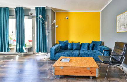 Design Apartment 130qm - 3 Zimmer am Hauptbahnhof Karlsruhe - Foto 7