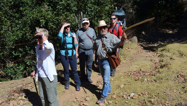 Percorrendo os arredores de Guanajuato