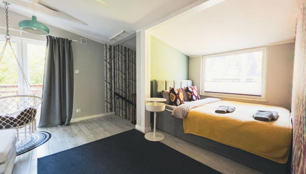 Holiday Home Right on the Lake, Sauna, Jacuzzi - Foto 5, Quarto