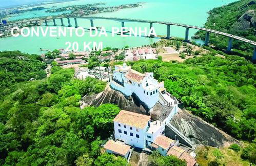 Casa na Praia Ponta da Fruta, 4 quartos com ar condicionado, piscina, Sauna e hidromassagem - Photo 10