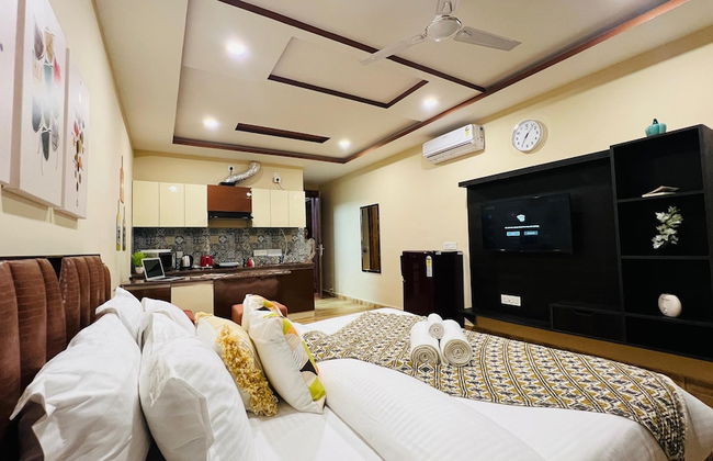 Olive Service Apartment Medanta Medicity - Foto 21