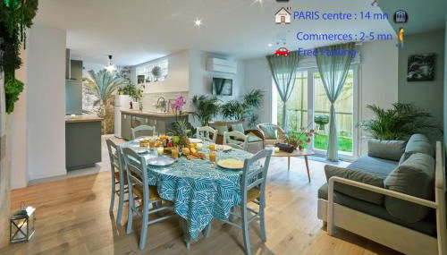 3p - 70m2 CAPUCINE au calme avec jardins - Foto 4