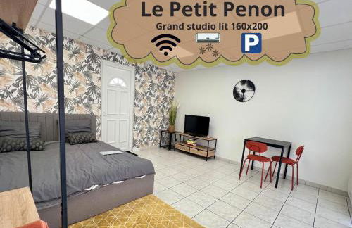 Le petit Penon ~ T1 Bis avec parking /clim /Fibre - Foto 1