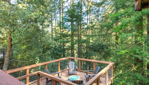 Tree Fort! Redwoods! Hot Tub!! Fire Table!! Google Smart Home!! Fast WiFi!! Dog Friendly! - Foto 5, Other