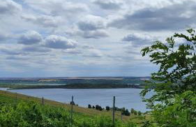 Ferienhaus SeeZeit direkt am Geiseltalsee mit Sauna und Fahrradgarage - Foto 47