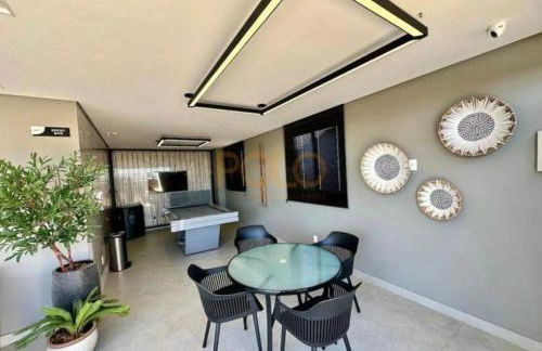 Studio moderno, rooftop com piscina, próx UFU - Foto 11