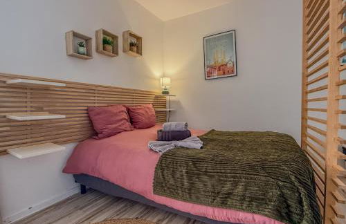 Studio charmant avec balcon en centre-ville - Foto 4