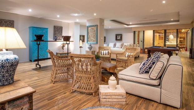 Sala de estar do lobby