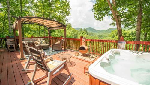 Hot Tub, Fire Pit and Lake Access! Almond Cabin - Foto 2