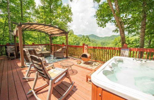 Hot Tub, Fire Pit and Lake Access! Almond Cabin - Foto 28