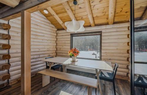 Log Cabin Fireplace Upper Valley - Wooded Chalet - Foto 8