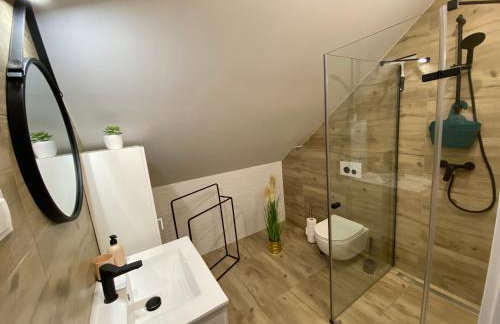 Apt FIONA2 Centrum700m Parking Bezpłatny Monitorowany Salon TV Sypialnia Tv Łazienka Kuchnia Rekuperacja - Photo 15