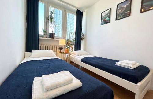 Warsaw Soul & Skyline, 3-Room Apartment in City Heart - Panoramic View - Foto 19