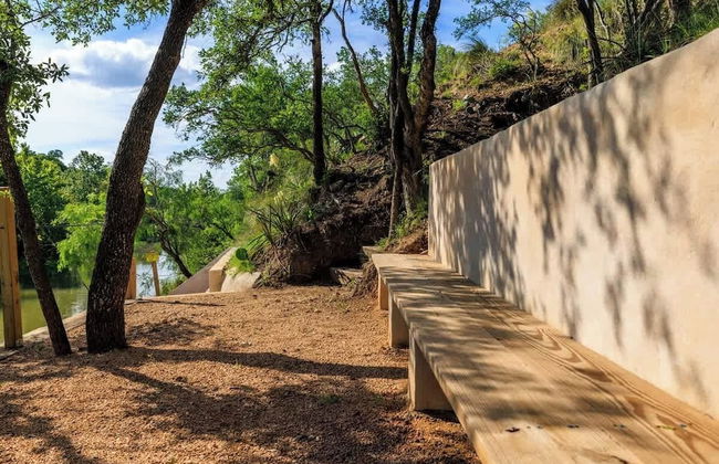 Bluebonnet Waterfront Cottage With Hot Tub - Foto 19