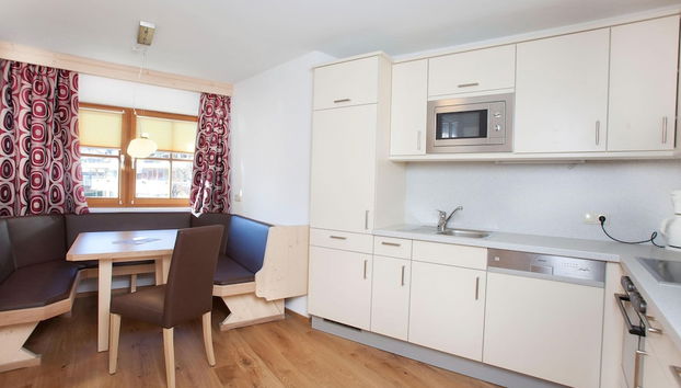 Apartment Wald im Pinzgau Near Ski Lift - Foto 4, Cocina privada