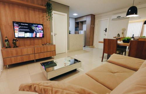 LRFlat 3 - Flat para pessoas exigentes com requinte e conforto próximo de tudo! Garagem e portaria 24h - Photo 11