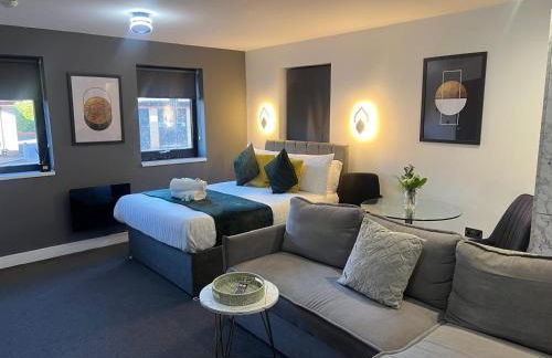 Modern Serviced Studio - Affordable Luxury with Free WIFI Free Parking Flat Screen Smart TV - Foto 8