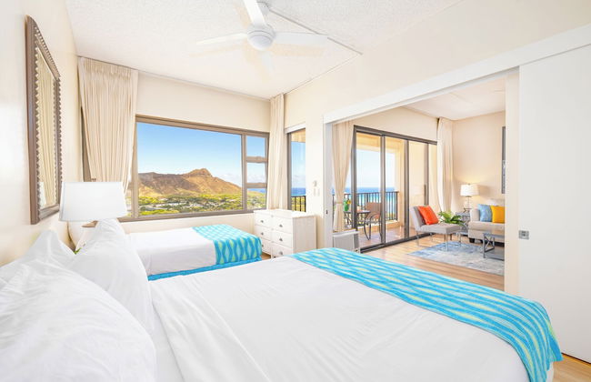 Diamond Head and Partial Ocean views with 2 Beds and Parking - Foto 19
