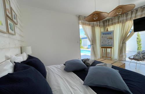 Villa de Mer, première ligne, plage et piscine - Foto 10