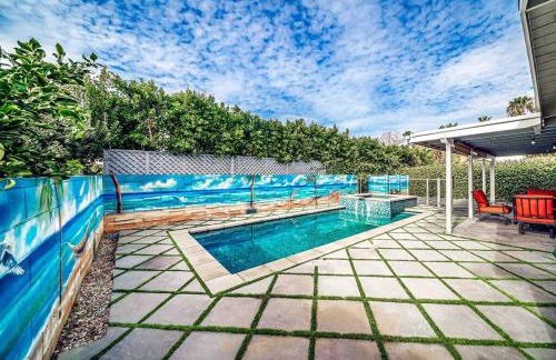 Luxury house pool & Spa 10 mins from Hollywood & Universal Studios - Foto 6