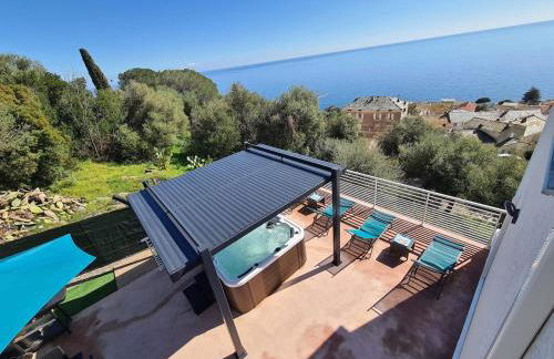 6-person apartment in sea view villa with jacuzzi - Foto 30