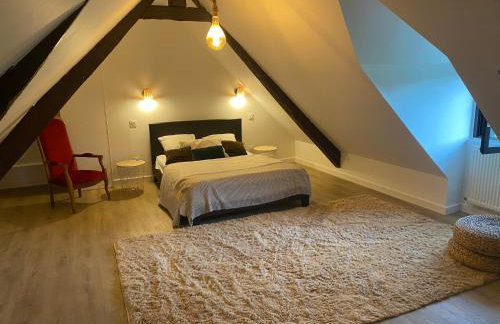 Maison Normande avec piscine à 10 min d'Honfleur - Foto 40