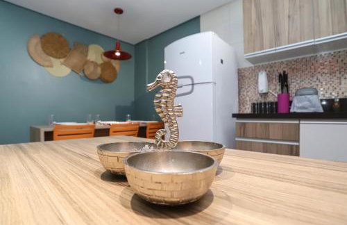 Apartamento Praia do Tombo Guarujá 120m do mar - Foto 10