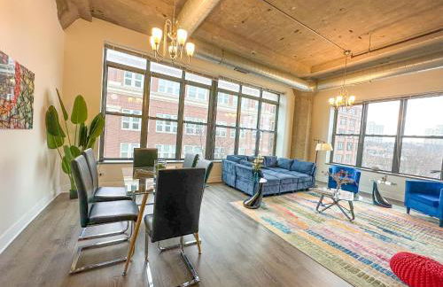 Family Friendly Spacious 3BR Suite Sleeps up to 10 guests with Optional Parking and Gym Access Near McCormick Place and Soldier Field - Foto 9