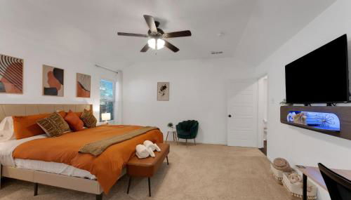 New Modern Bohemian Home Minutes from Epic Waters Indoor Park, Andretti Indoor Karting & Games, AT&T Stadium, Globe Life, Six Flags, Texas Life - Foto 2