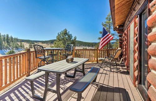 Classic Colorado Log Home with Mountain Views! - Foto 1