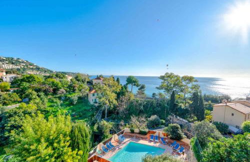 Studio avec Wifi pour 4, vue mer, à Roquebrune-Cap-Martin - FR-1-827-55 - Foto 3