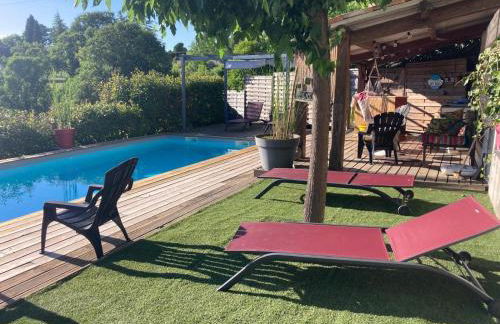 Le Cyprès, gîte avec piscine - Foto 2