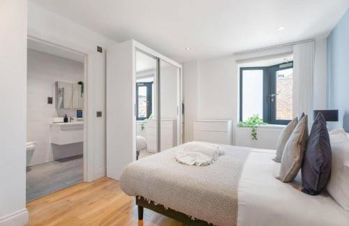 Modern 2 Bedroom 2 Bathroom Apartment With Balcony Near Shoreditch Sleeps 6 - Foto 21