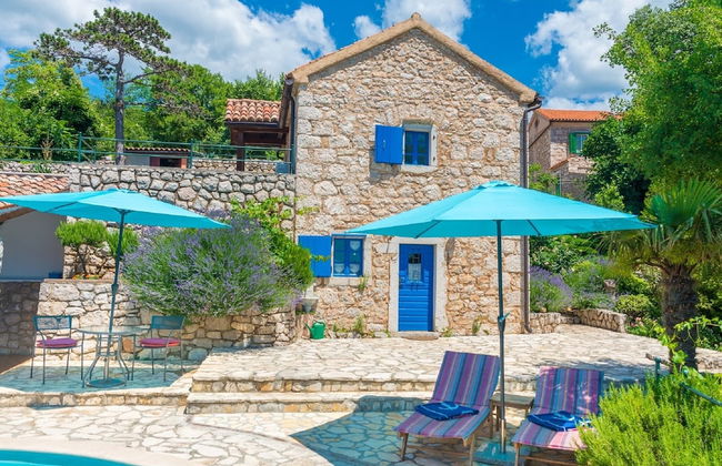 Rural House for 2 With Private Pool, Outdoor Kitchen, Fenced Garden & Sea View - Foto 17