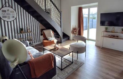 Gite La maison du 37 avec terrasse et jardinet - Foto 4