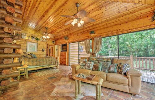 Log Cabin Sanctuary in Inverness with Furnished Deck - Foto 20