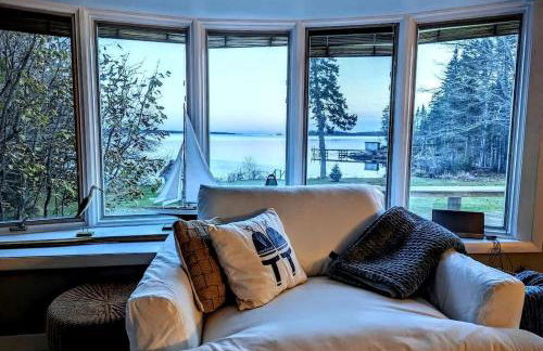 Stunning Oceanfront Ranch Cottage with Private Beach & Fire Pit Near Acadia National Park, Gouldsboro Maine - Foto 41