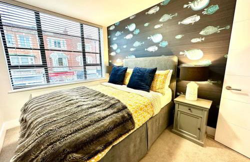 Luxury Apartment Next to the Beach New 2 Bedroom - Great Location - Fast WiFi - Smart TV - sleeps up to 4! Close to Purbeck, Corfe Castle, Sandbanks, Poole & Bournemouth - Foto 7