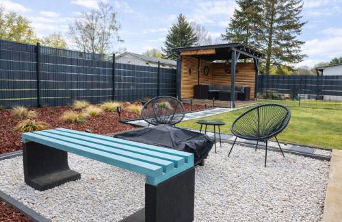 Ferienhaus Seeoase - 70qm - Kamin -Terrassen - Parkplatz - Badestelle fußläufig - Foto 17