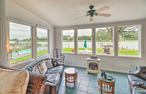 Grasonville Home with Private Pool on the Water - Foto 21